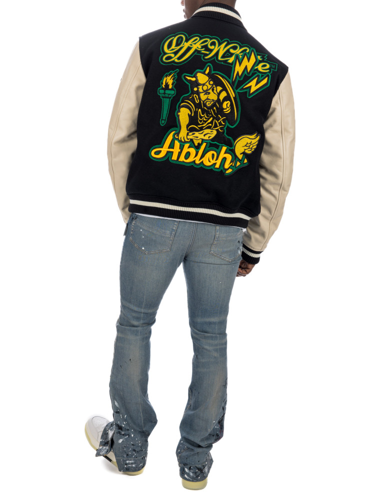 Off White graphics varsity Off White  GRAPHICS VARSITYzwart - www.credomen.com - Credomen