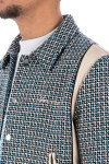 Amiri varsity jacket Amiri  VARSITY JACKETblauw - www.credomen.com - Credomen
