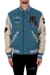 Amiri oversized varsity jacket Amiri OVERSIZED VARSITY JACKETblauw - www.credomen.com - Credomen