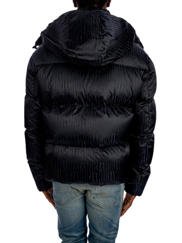 Amiri  jacquard puffer Amiri   JACQUARD PUFFERzwart - www.credomen.com - Credomen