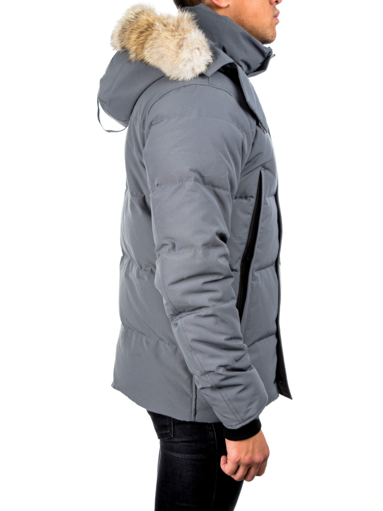 Canada Goose wyndham parka Canada Goose  Wyndham Parkagrijs - www.credomen.com - Credomen