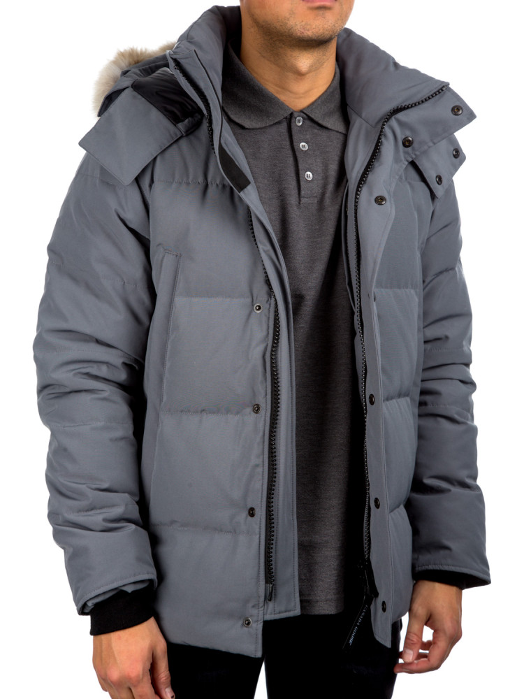 Canada Goose wyndham parka Canada Goose  Wyndham Parkagrijs - www.credomen.com - Credomen