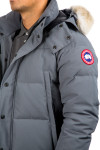 Canada Goose wyndham parka Canada Goose  Wyndham Parkagrijs - www.credomen.com - Credomen