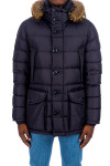 Moncler cluny long parka Moncler  CLUNY LONG PARKAblauw - www.credomen.com - Credomen