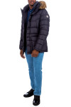 Moncler cluny long parka Moncler  CLUNY LONG PARKAblauw - www.credomen.com - Credomen