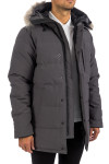 Canada Goose carson parka Canada Goose  Carson Parkagrijs - www.credomen.com - Credomen