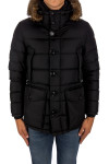 Moncler cluny long parka Moncler  CLUNY LONG PARKAzwart - www.credomen.com - Credomen