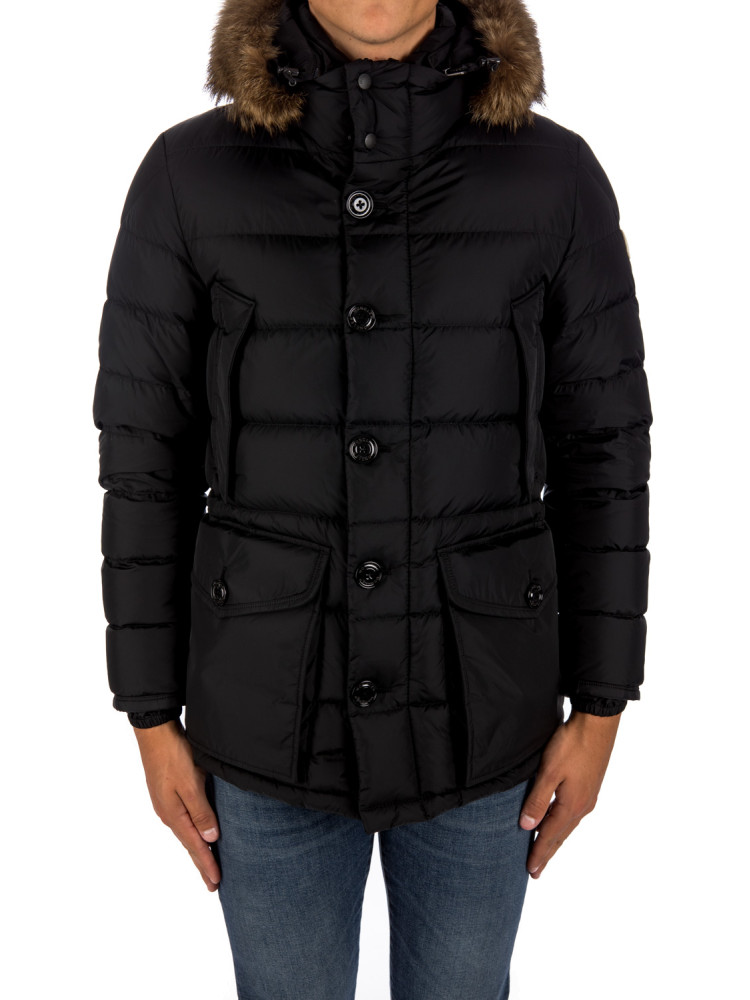 Moncler cluny long parka Moncler  CLUNY LONG PARKAzwart - www.credomen.com - Credomen