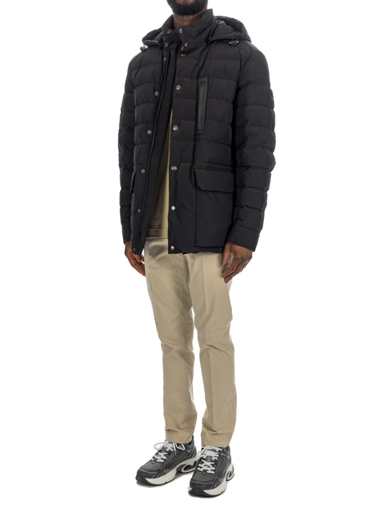 Moncler arpettaz short parka Moncler  ARPETTAZ SHORT PARKAzwart - www.credomen.com - Credomen