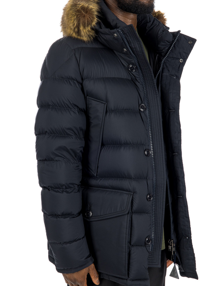 Moncler clunye short parka Moncler  CLUNYE SHORT PARKAblauw - www.credomen.com - Credomen