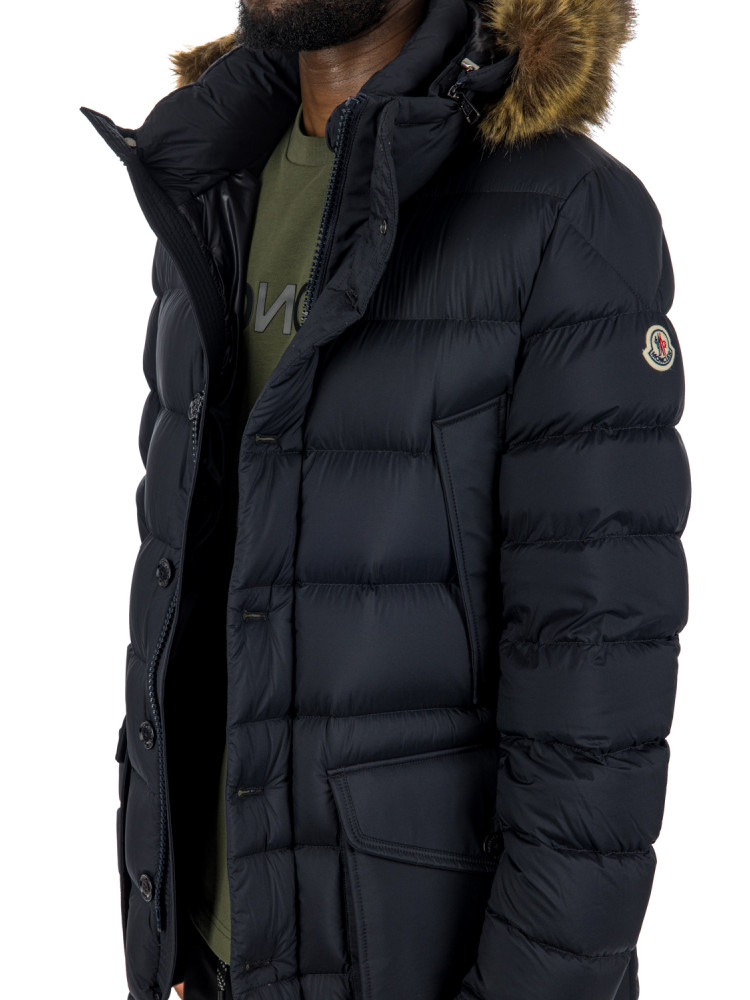 Moncler clunye short parka Moncler  CLUNYE SHORT PARKAblauw - www.credomen.com - Credomen