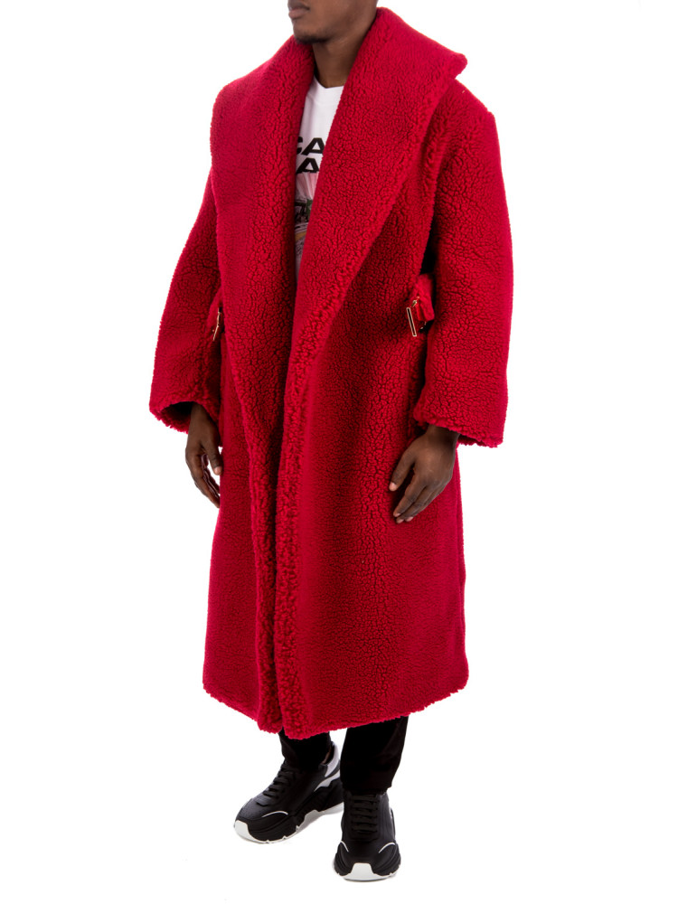 Casablanca shearling robe Casablanca  SHEARLING ROBErood - www.credomen.com - Credomen