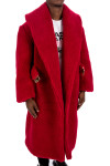 Casablanca shearling robe Casablanca  SHEARLING ROBErood - www.credomen.com - Credomen