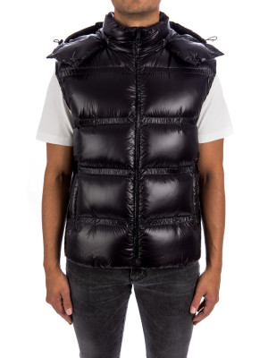 grey moncler body warmer