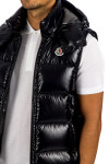 Moncler bormes vest Moncler  BORMES VESTzwart - www.credomen.com - Credomen