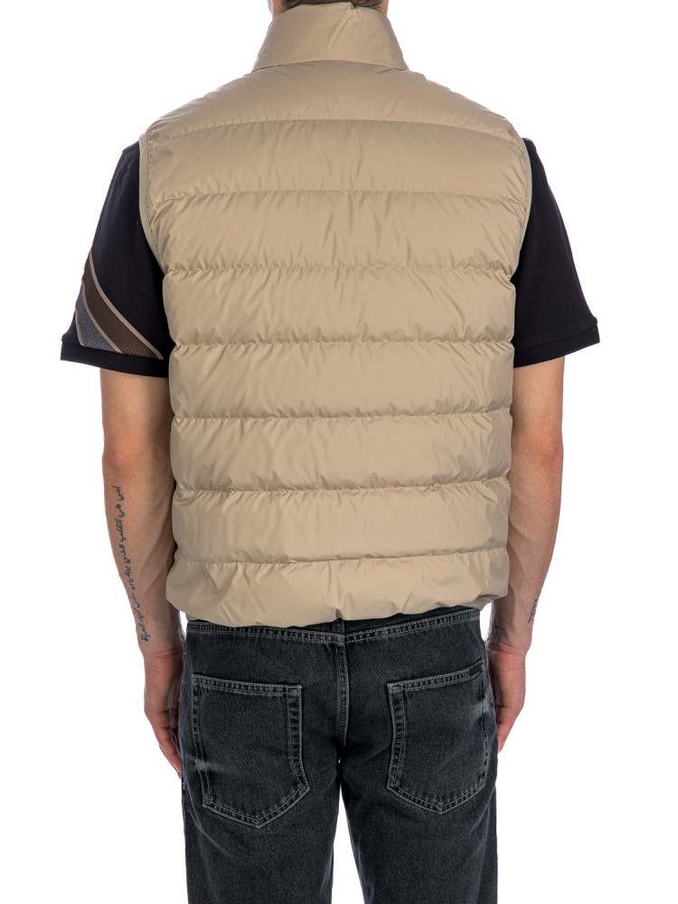 Moncler contrin vest Moncler  CONTRIN VESTbeige - www.credomen.com - Credomen