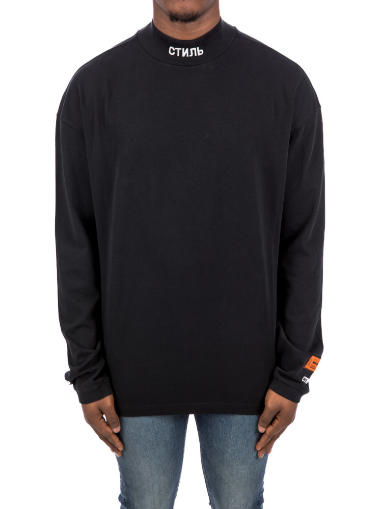 Heron preston hotsell turtleneck black