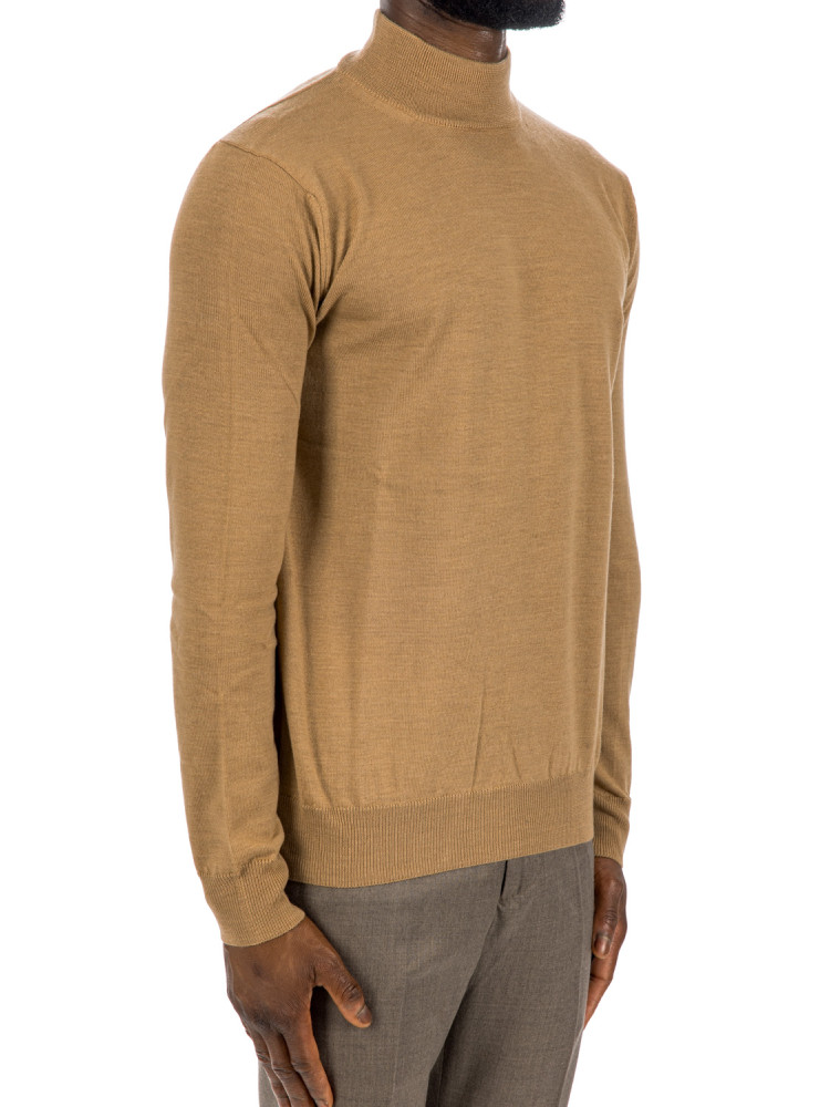 Aurélien cashwool mockneck Aurélien  CASHWOOL MOCKNECKbeige - www.credomen.com - Credomen