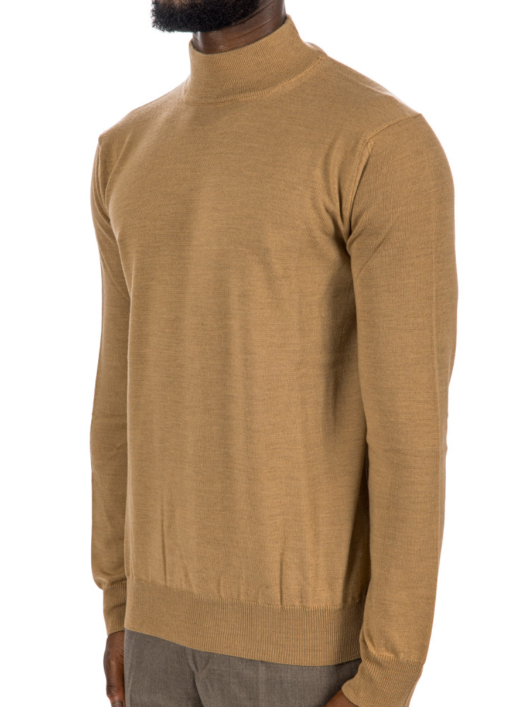 Aurélien cashwool mockneck Aurélien  CASHWOOL MOCKNECKbeige - www.credomen.com - Credomen