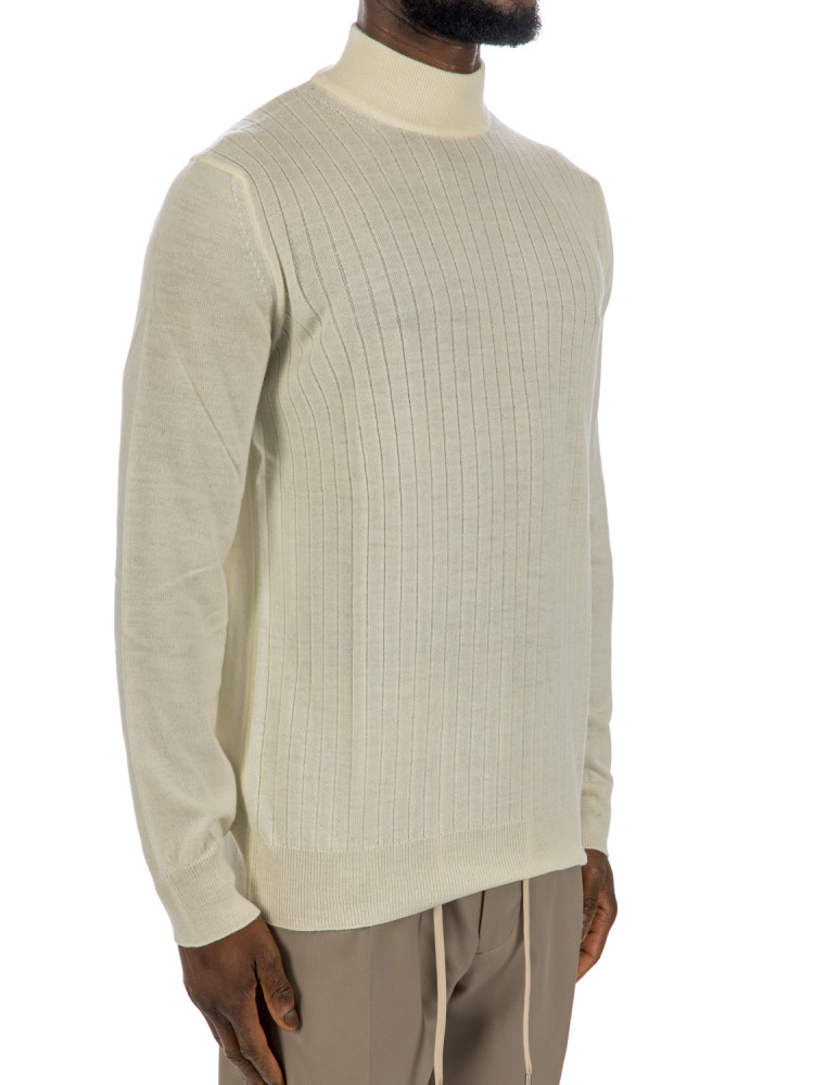 Aurélien cashwool mockneck Aurélien  CASHWOOL MOCKNECKbeige - www.credomen.com - Credomen