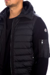 Moncler cardigan tricot Moncler  CARDIGAN TRICOTzwart - www.credomen.com - Credomen