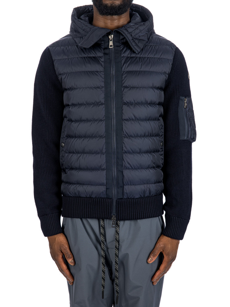 Moncler cardigan Moncler  CARDIGANblauw - www.credomen.com - Credomen