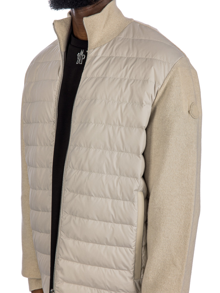 Moncler cardigan Moncler  CARDIGANbeige - www.credomen.com - Credomen