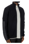 Moncler cardigan Moncler  CARDIGANzwart - www.credomen.com - Credomen