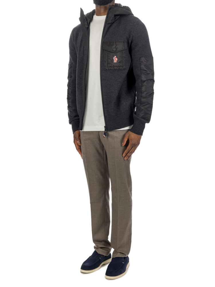 Moncler Grenoble cardigan Moncler Grenoble  CARDIGANgrijs - www.credomen.com - Credomen