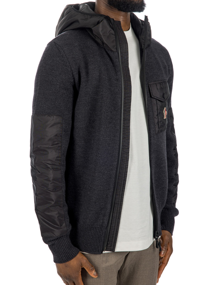 Moncler Grenoble cardigan Moncler Grenoble  CARDIGANgrijs - www.credomen.com - Credomen