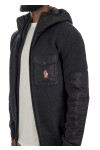 Moncler Grenoble cardigan Moncler Grenoble  CARDIGANgrijs - www.credomen.com - Credomen