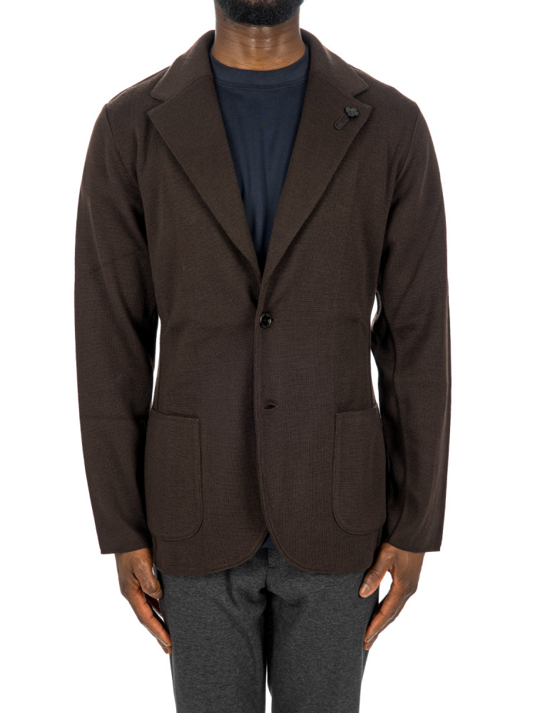 Lardini giacca uomo knit Lardini  GIACCA UOMO KNITbeige - www.credomen.com - Credomen