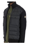 Moncler zip up cardigan Moncler  ZIP UP CARDIGANzwart - www.credomen.com - Credomen