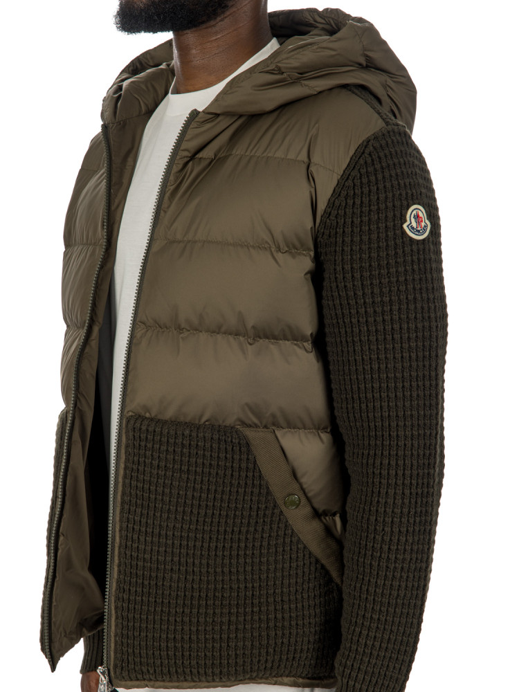 Moncler cardigan Moncler  CARDIGANgroen - www.credomen.com - Credomen