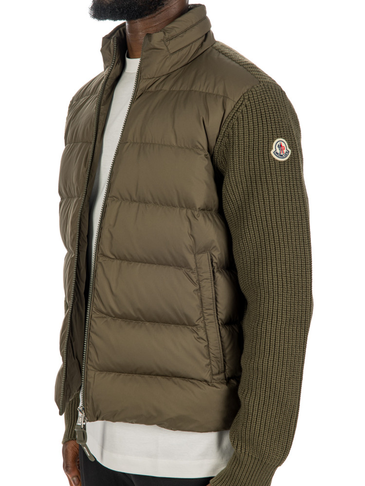 Moncler cardigan Moncler  CARDIGANgroen - www.credomen.com - Credomen