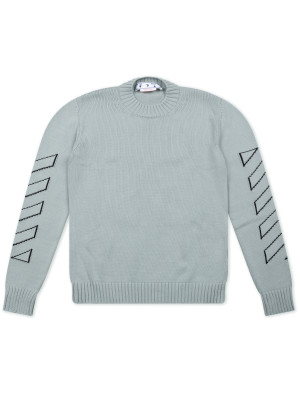 Off White diag outline knit 454-00622