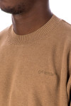 Off White for all knit crewneck Off White FOR ALL KNIT CREWNECKcamel - www.credomen.com - Credomen