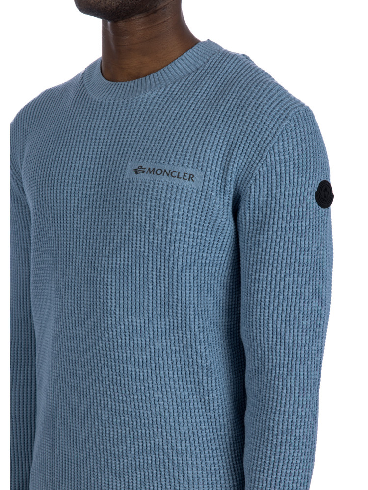 Moncler crew neck Moncler  CREW NECKblauw - www.credomen.com - Credomen