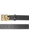 Dolce & Gabbana logo belt Dolce & Gabbana  Logo Beltzwart - www.credomen.com - Credomen