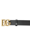 Dolce & Gabbana logo belt Dolce & Gabbana  Logo Beltzwart - www.credomen.com - Credomen