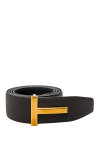 Tom Ford reversible t belt 40mm Tom Ford REVERSIBLE T BELT 40MMbruin - www.credomen.com - Credomen