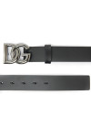 Dolce & Gabbana logo belt Dolce & Gabbana  LOGO BELTzwart - www.credomen.com - Credomen