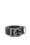 Dolce & Gabbana logo belt Dolce & Gabbana  LOGO BELTzwart - www.credomen.com - Credomen