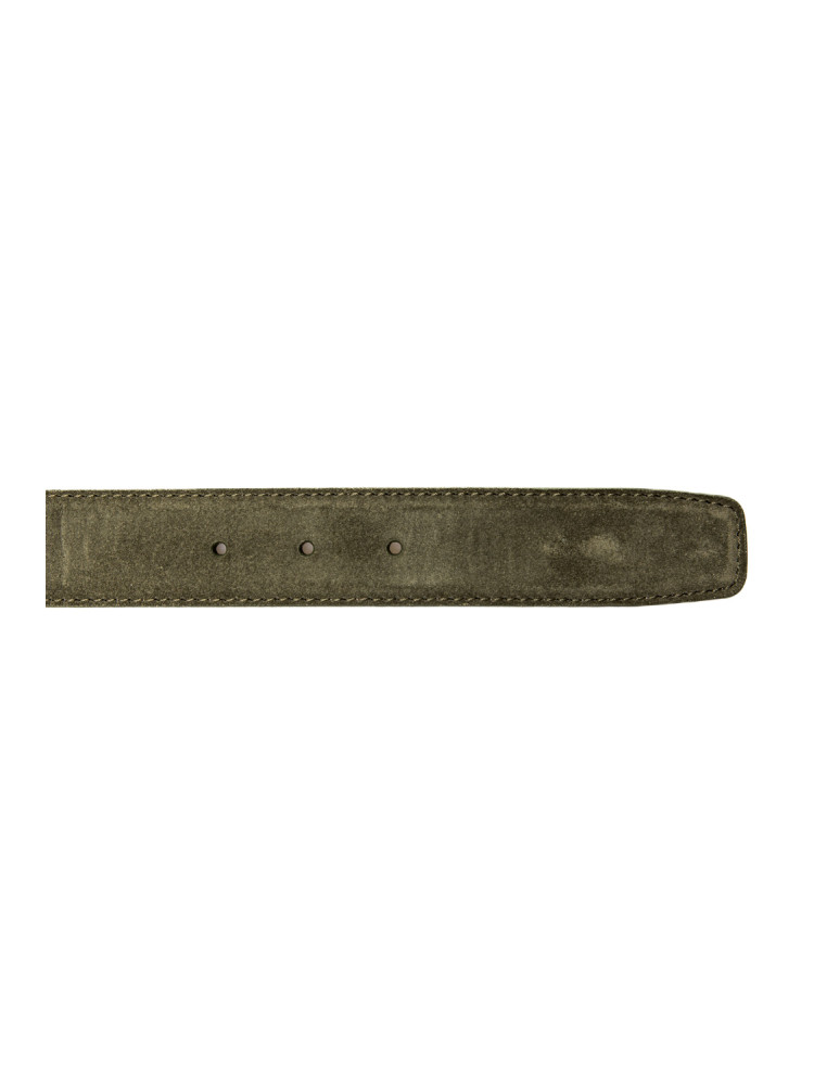 Aurélien suede leather belt Aurélien  SUEDE LEATHER BELTgroen - www.credomen.com - Credomen