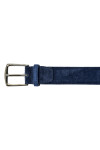 Aurélien suede leather belt Aurélien  SUEDE LEATHER BELTblauw - www.credomen.com - Credomen