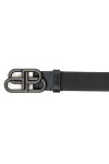 Balenciaga bb large belt 35 Balenciaga  BB LARGE BELT 35zwart - www.credomen.com - Credomen