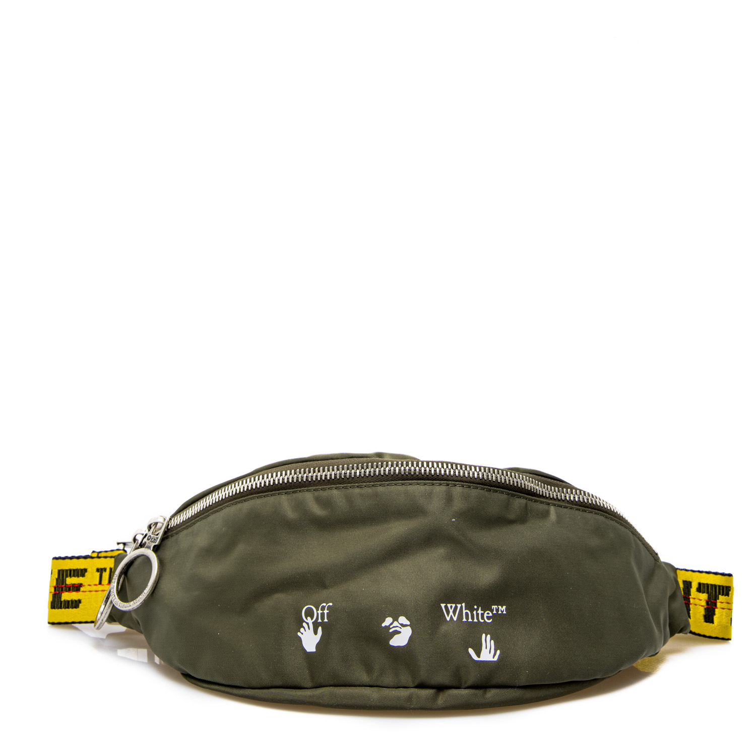 Off White Logo Nylon Fannypack Credomen