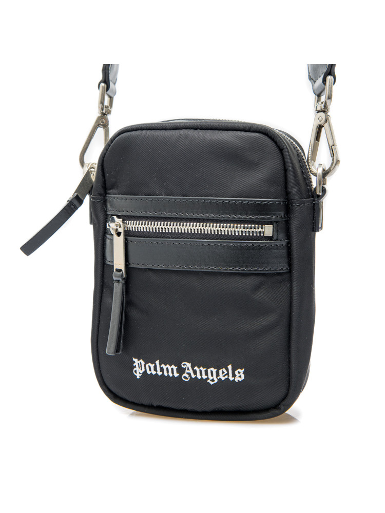 Palm Angels monogram canvas crossbody bag - Black