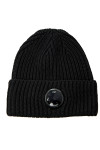 C.P. COMPANY lens beanie C.P. COMPANY  LENS BEANIEzwart - www.credomen.com - Credomen