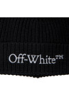 Off White bookish knit beanie Off White  BOOKISH KNIT BEANIEzwart - www.credomen.com - Credomen